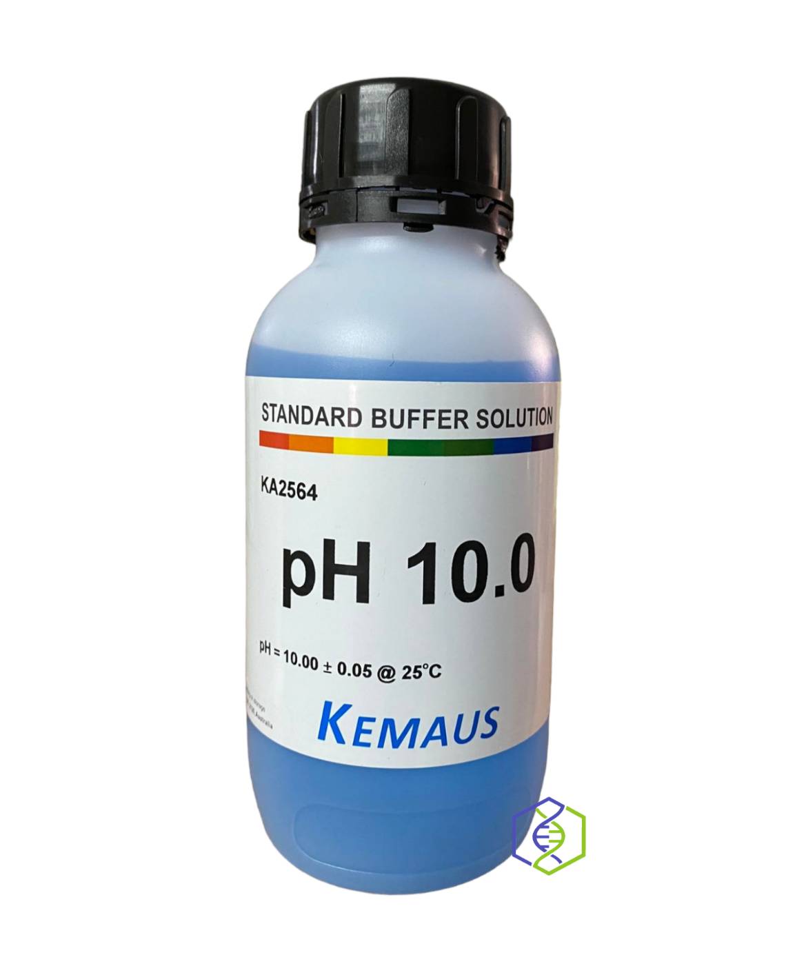 10.0 pH buffer solution ±0.05 (มาตรฐาน NIST) ,500ml #KA2564-500ml ยี่ห้อ KemAus/Australia
