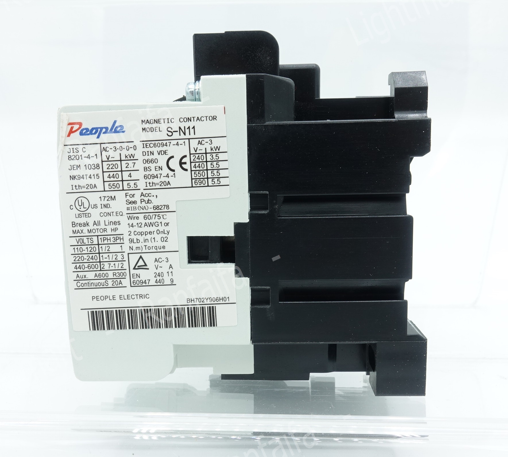 Magnetic Contactors S- N11 Coil 220V (20A) People