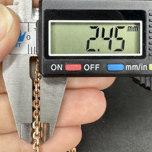 รหัส 63045 สร้อยคอ นาก40 ลายคดกริช รอบเส้น ความยาว 22 นิ้ว นน. 15.07 g