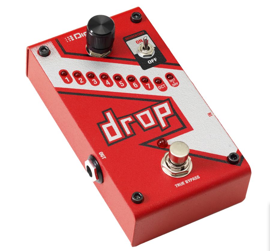 DigiTech Drop *ของแท้รับประกัน 1ปี* Drop Tune Guitar Effect, Pitch shifter, เอฟเฟคกีต้าร์, ดรอปเสียง