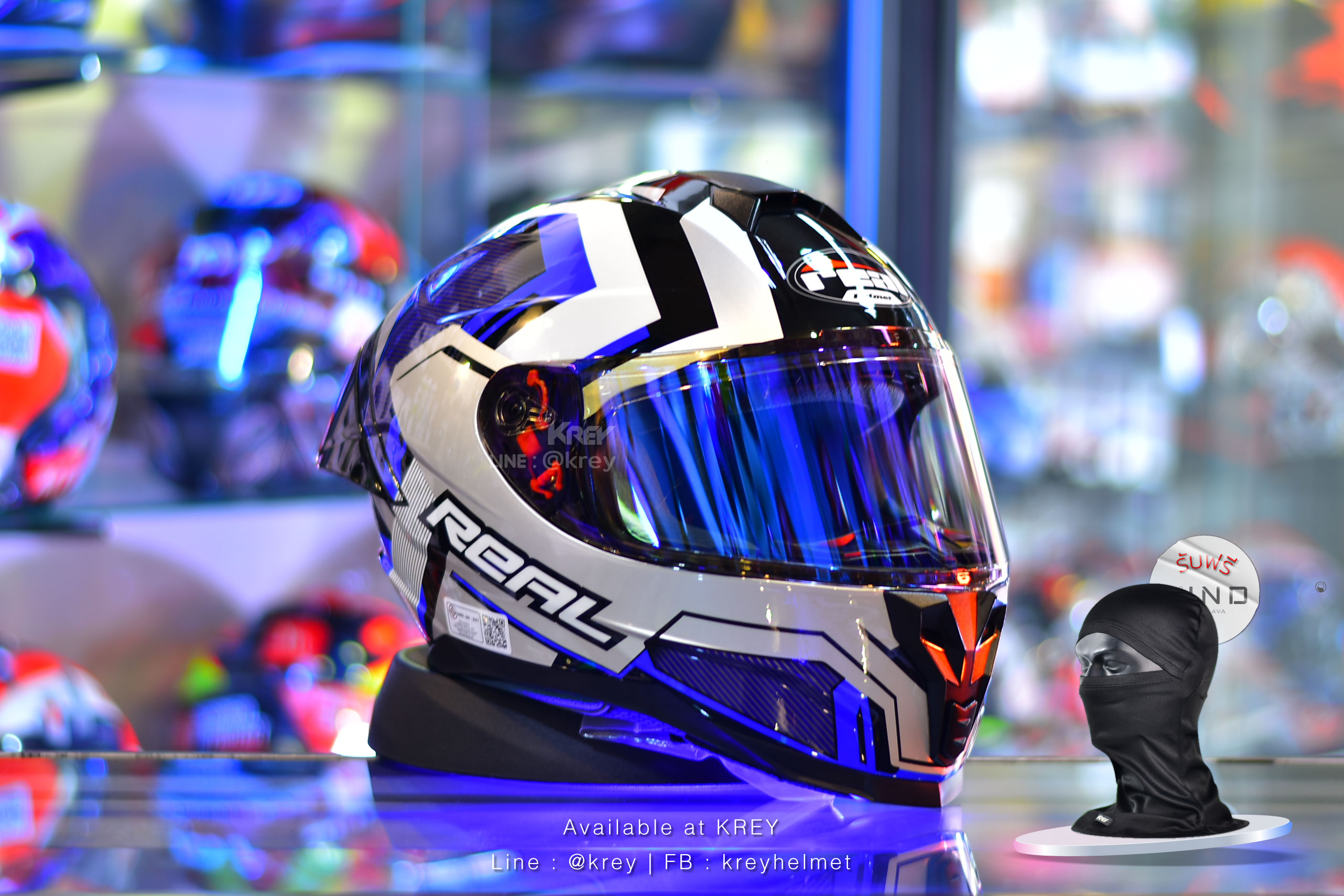 Real model Falcon Cyberwave Grey Blue