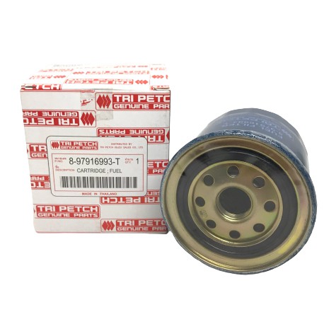 (แท้ ตรีเพชร) กรองโซล่า ไส้กรองน้ำมันโซล่า ISUZU TFR / KBZ / Dmax 02-04 (ตัวแรก ไม่คอมมอนเรล) (897916993T / 8-97916993-T)