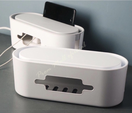 กล่องเก็บสายไฟกล่องเก็บปลั๊กไฟกล่องเก็บปลั๊กชาร์จกล่องจัดสายไฟ