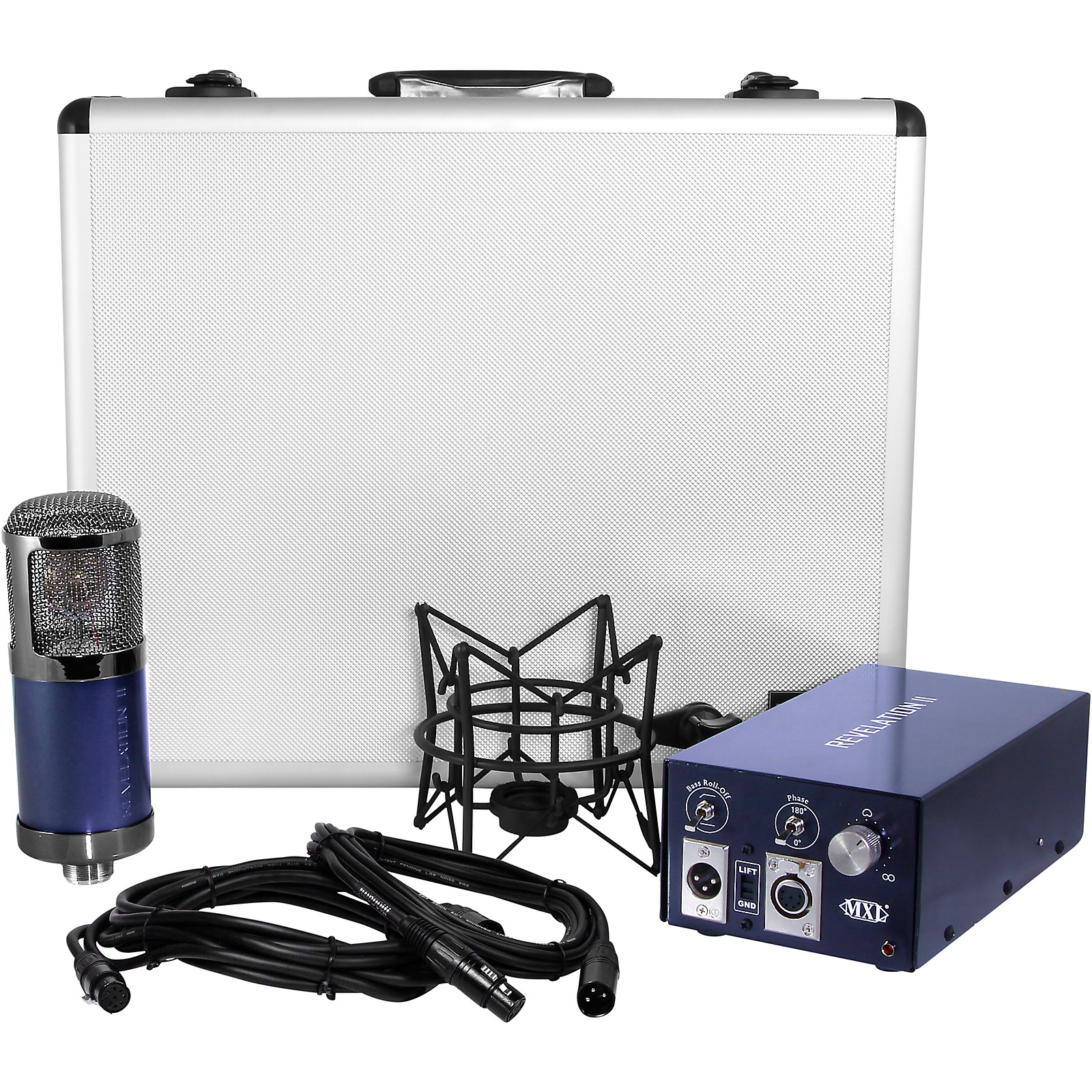 MXL Revelation II *ของแท้รับประกัน 1ปี* Tube Microphone, ไมโครโฟนหลอด, 3 Pattern, Hard case/ Shockmount/ Cables