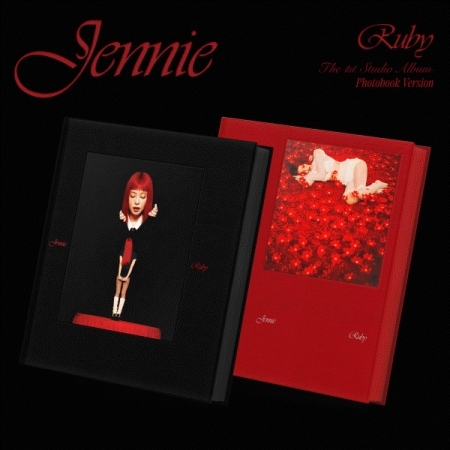 ( Pre-Order ) JENNIE ( BLACKPINK ) The 1st Studio Album [Ruby] Photobook random ver * มี Poster พับในกล่อง * วางจำหน่าย 7 / 3 / 2025
