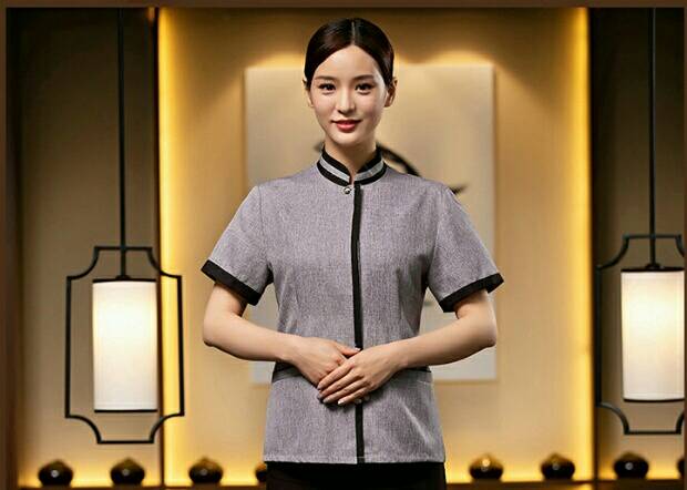 เสื้อแม่บ้าน พ่อบ้าน พนักงานทำความสะอาด