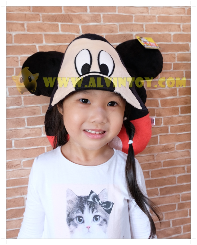 หมอนมิกกี้เมาส์ + ที่ครอบหัว