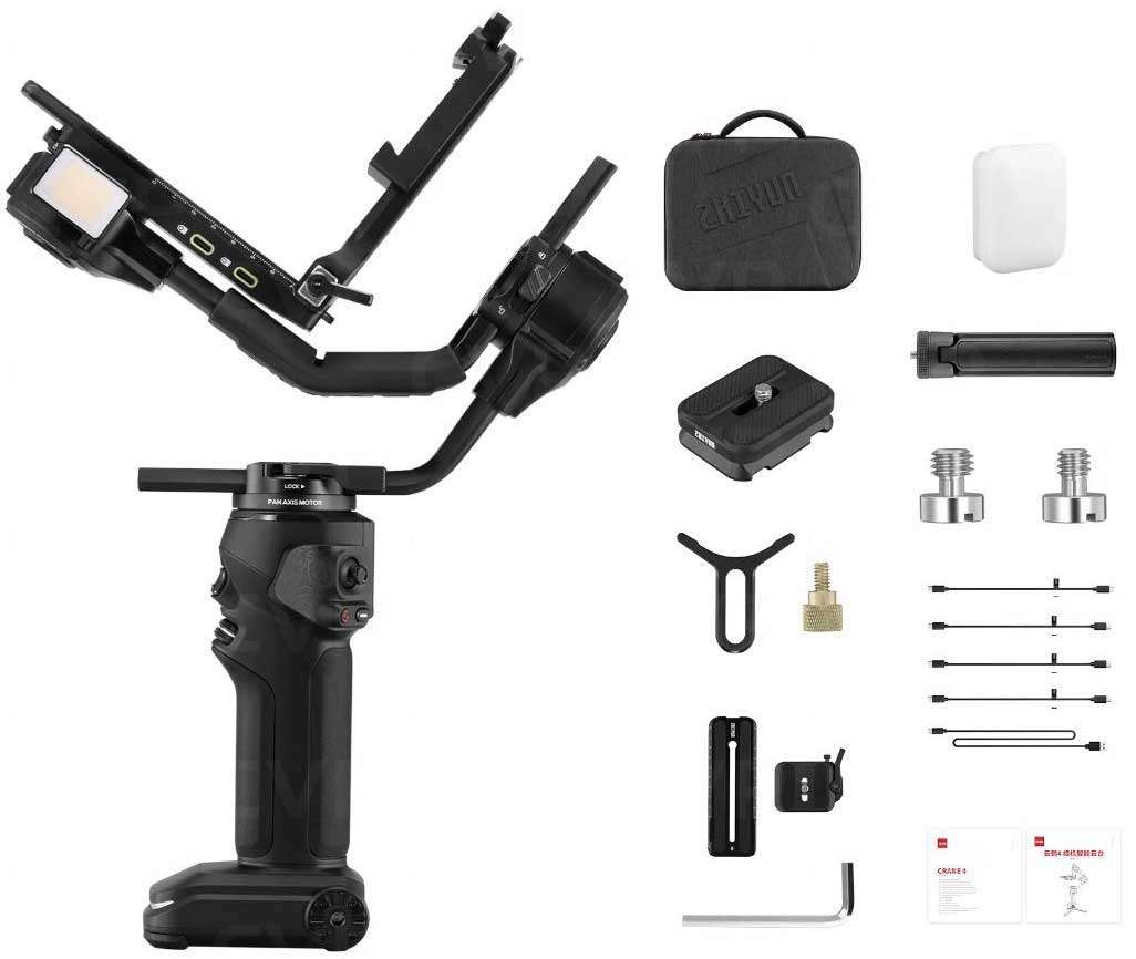 Zhiyun CRANE 4 *ของแท้รับประกัน 2ปี* กันสั่นกล้อง 3-Axis Handheld Gimbal Stabilizer