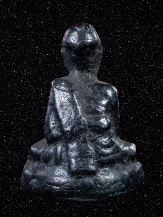 รูปหล่อหลวงพ่อแย้ม วัดยางงาม เนื้อเมฆพัตร จ.ราชบุรี หลวงปู่ใจวัดเสด็จ ปลุกเสก