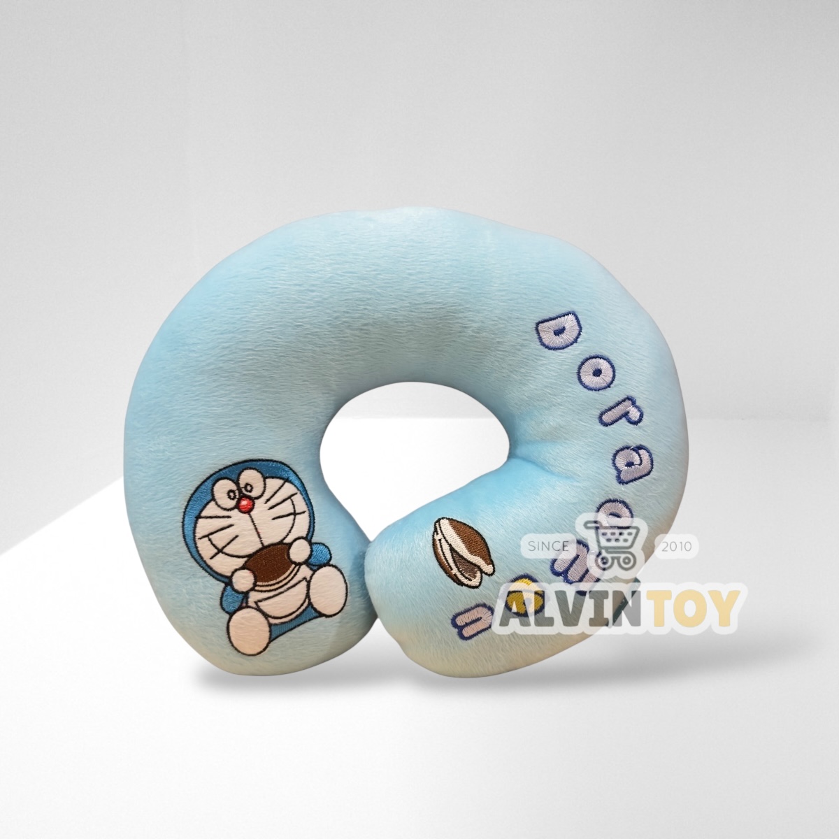 หมอนรองคอตัวยูลายโดราเอม่อน