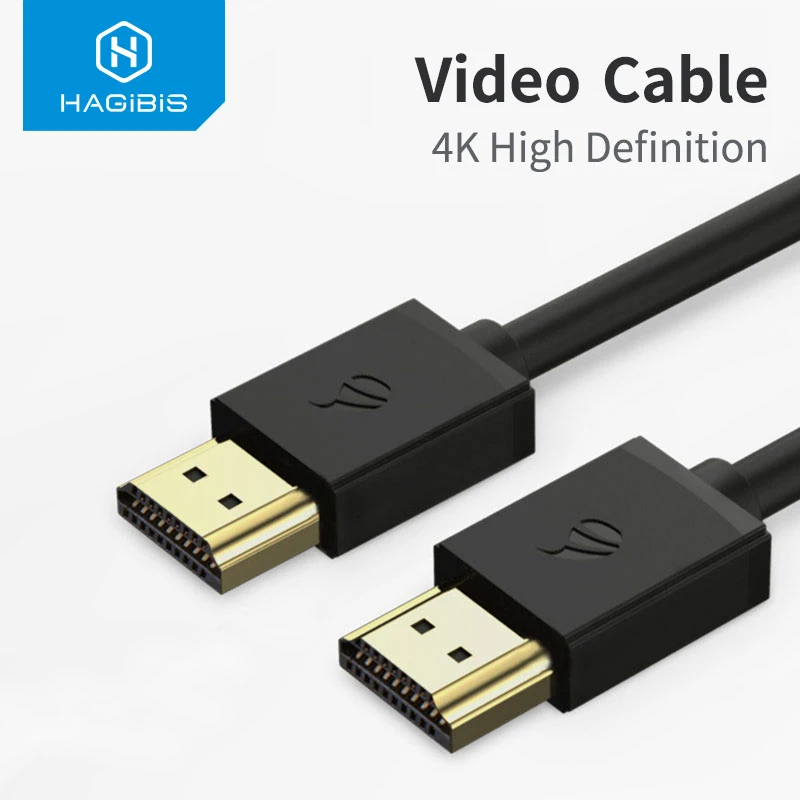 Hagibis HDMI male to male extension cable HDMI 2.0 4K HD