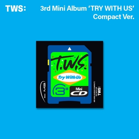( Pre-Order ) TWS 3rd Mini Album [TRY WITH US] Compact ver Set 7 ver * ไม่มี Poster พับในกล่อง * วางจำหน่าย 21 / 4 / 2025