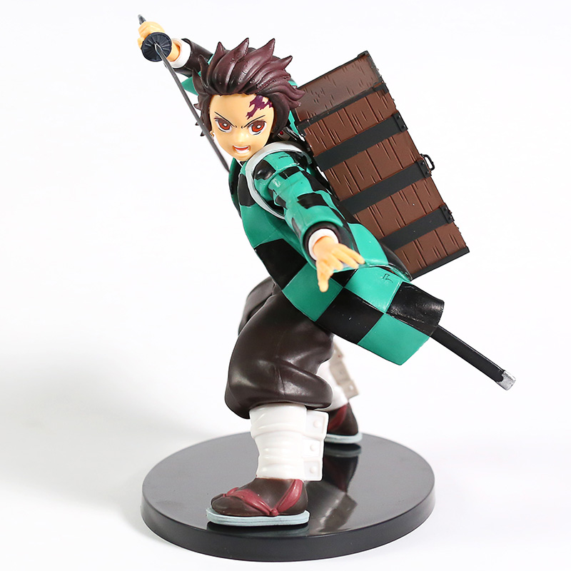 Action Figure Kimetsu no Yaiba ฟิกเกอร์ ดาบพิฆาตอสูร คามาโดะ ทันจิโร่ ขนาดความสูง 17 ซม. มีฐาน พร้อมกล่อง งานสวย