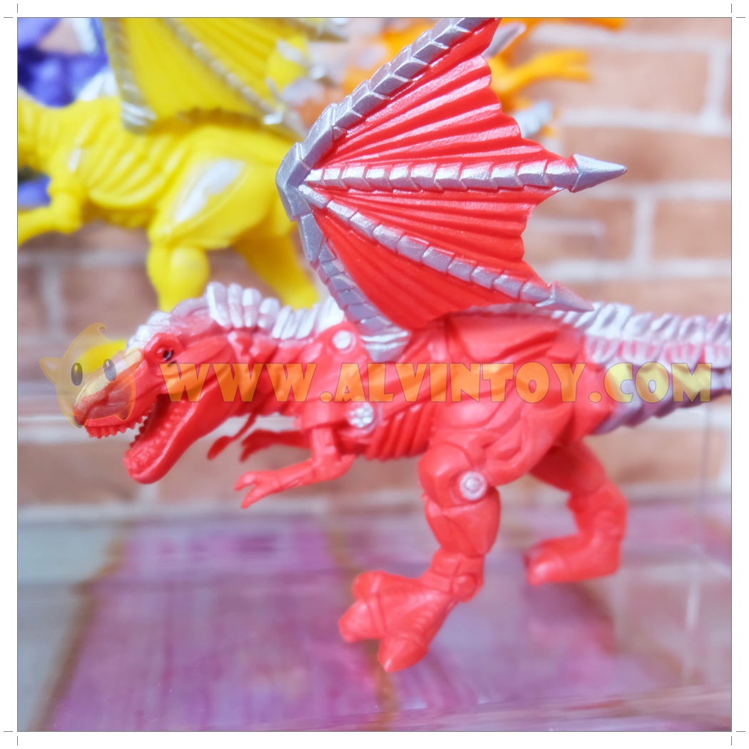 โมเดล War Dragon - หุ่นยนต์ไดโนเสาร์ 6 ตัว