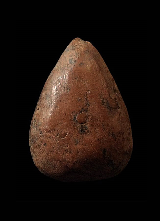 พระกำแพงเม็ดมะลื่น กรุทุ่งเศรษฐี กำแพงเพชร เนื้อดิน