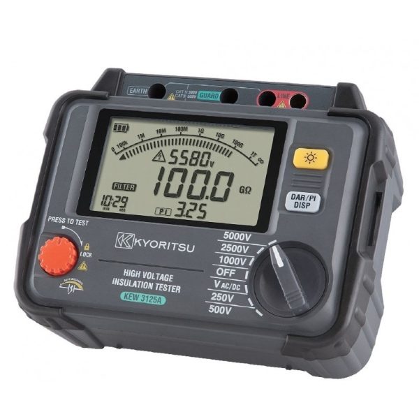 เครื่องทดสอบความเป็นฉนวน KYORITSU KEW 3125A