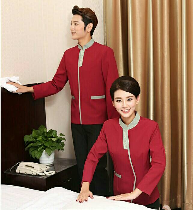 เสื้อแม่บ้าน พ่อบ้าน พนักงานทำความสะอาด