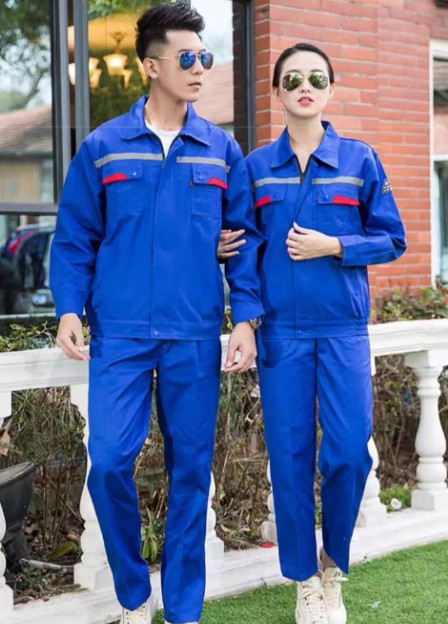 ชุดช่าง ชุดช่างป้องกันไฟฟ้าสถิตย์แขนยาว ชุดช่างไฟฟ้า ชุดช่างโรงงานไฟฟ้า