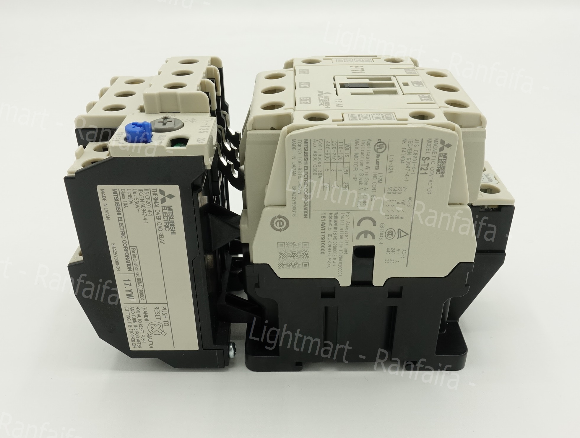 ชุดแมคเนติคพร้อมโอเวอร์โหลด MSOT 21 Mitsu