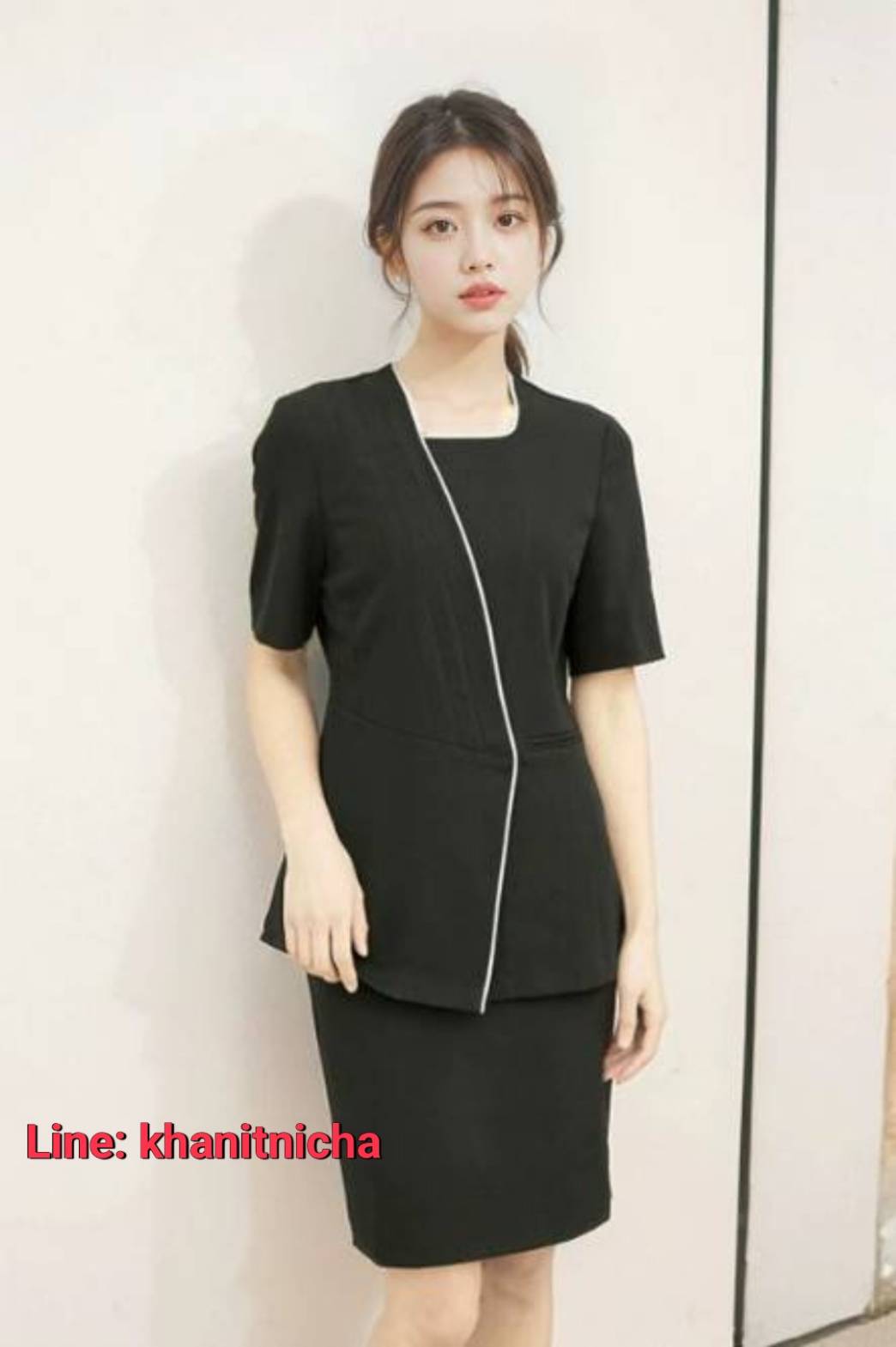 ชุดนวดสปา ชุดคลินิกความงาม ชุดพนักงานต้อนรับ ชุดทำงานโรงแรมเสริมสวยไฮเอนด์