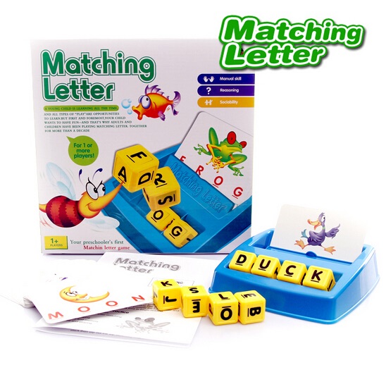 ชุดเรียนรู้คำศัพท์สะกดคำภาษาอังกฤษ (Matching Letter)