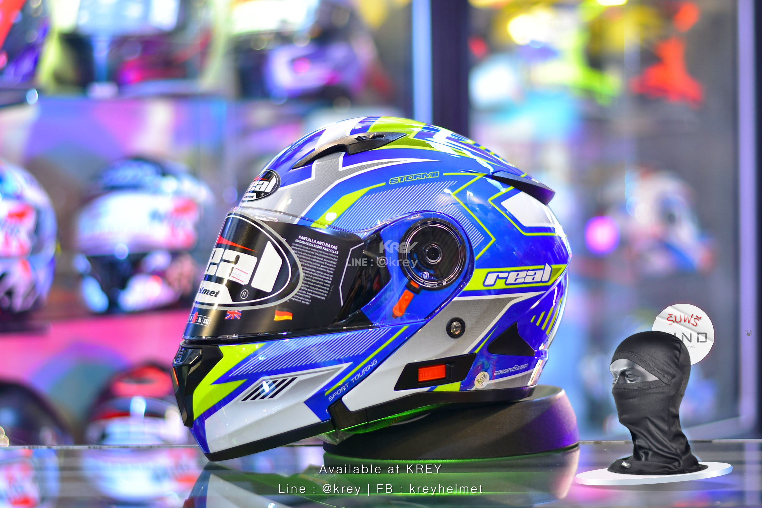 Real model Storm Eagle Force Blue Yellow