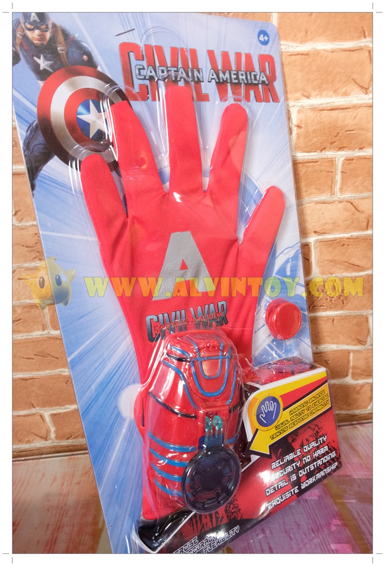 ถุงมือ Ultimate Captain America