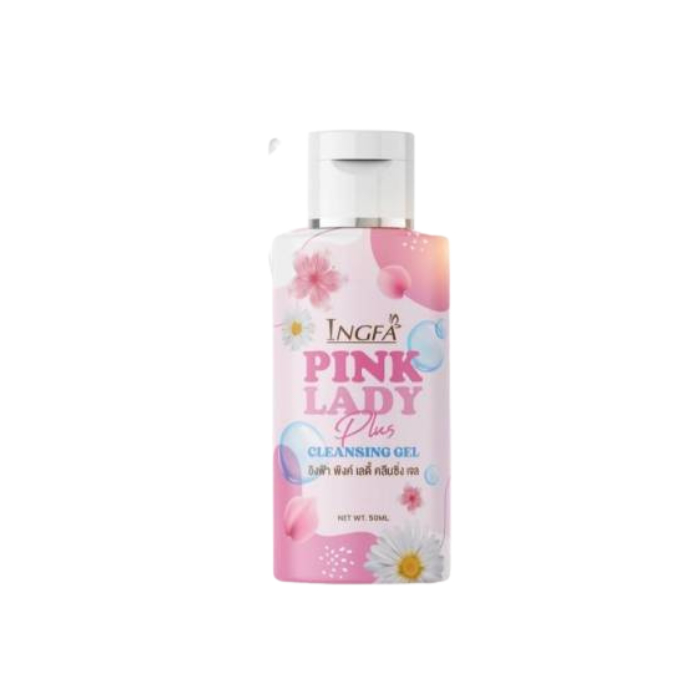 INGFA อิงฟ้า เลดี้ คลีนซิ่ง เจล (50 มล) Pink Lady Plus Cleansing Gel (50 ML)