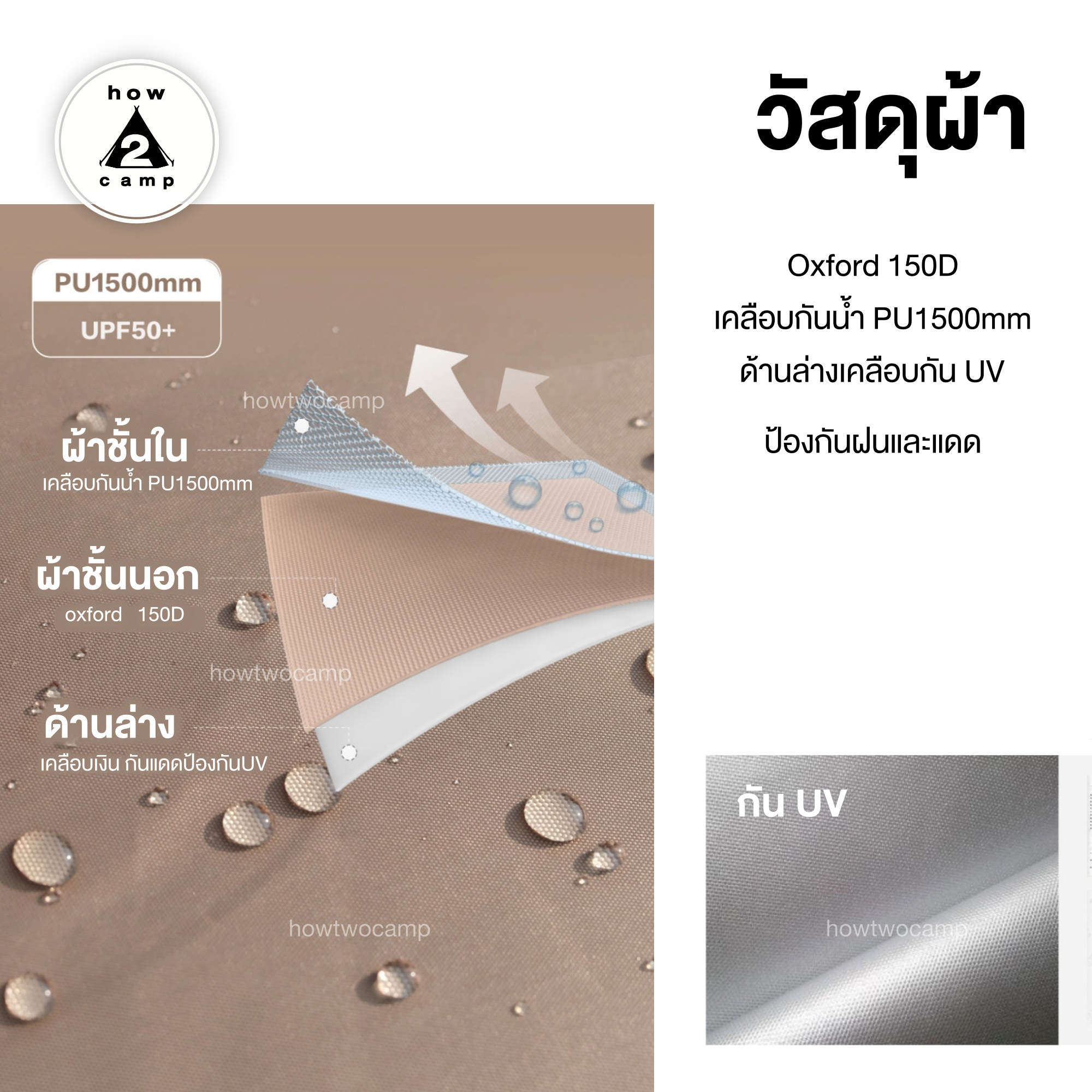 Vidalido poon saan เต็นท์ครอบครัว 2room