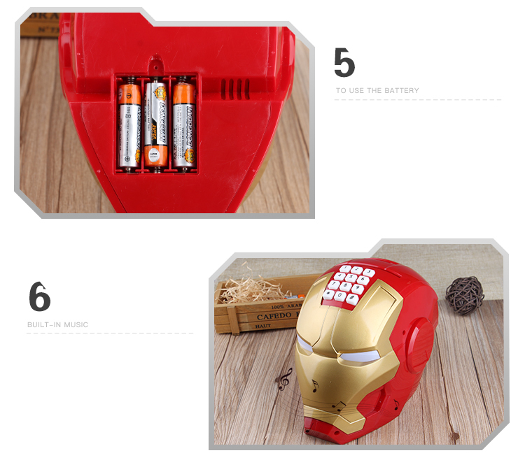 กระปุกออมสิน Iron Man Mechanic