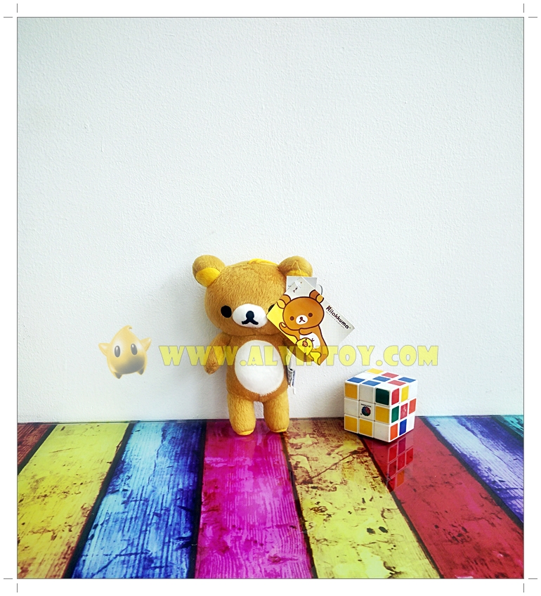 ตุ๊กตาหมี Rilakkuma - ริลัคคุมะ ขนาด 18 ซม.