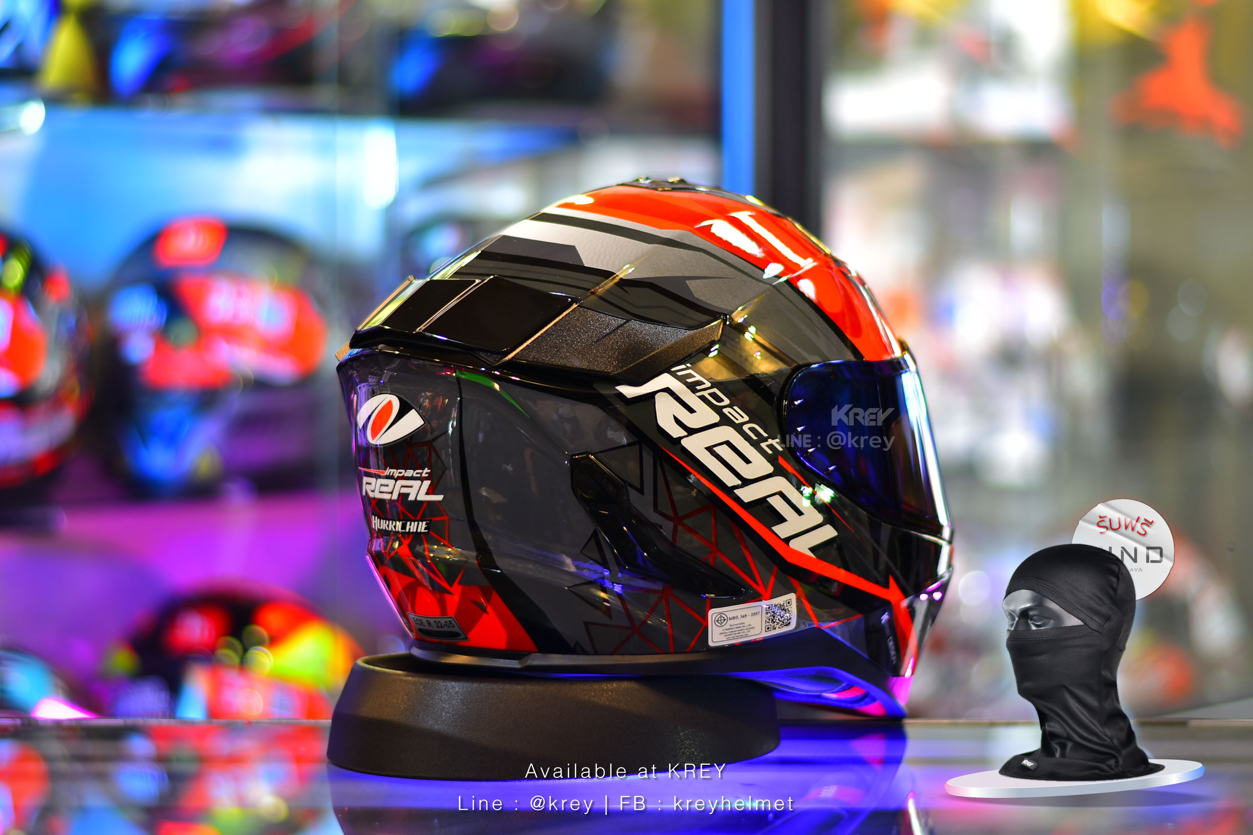 Real model Hurricane Impact Red