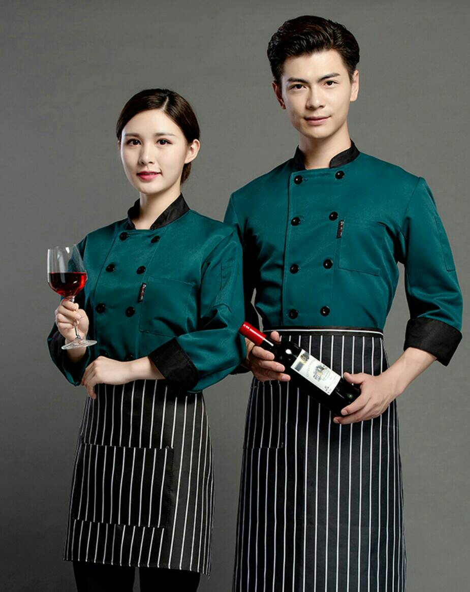 เสื้อเชฟ เสื้อกุ๊ก พ่อครัว แม่ครัว พนักงานร้านอาหาร
