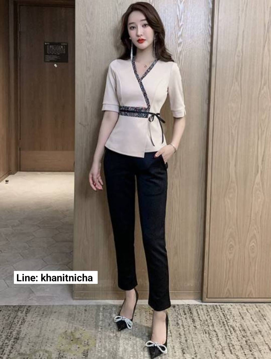 ชุดนวดสปา ชุดพนักงานซาวน่า ชุดพนักงานเสริมสวย ชุดคลินิกความงาม