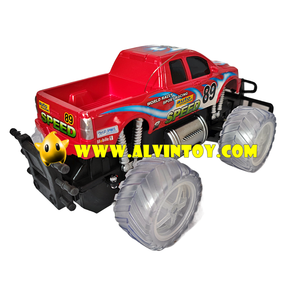 รถ 4WD บังคับวิทยุ พร้อมรีโมทไร้สาย Big Wheel แถมถ่านชาร์จ