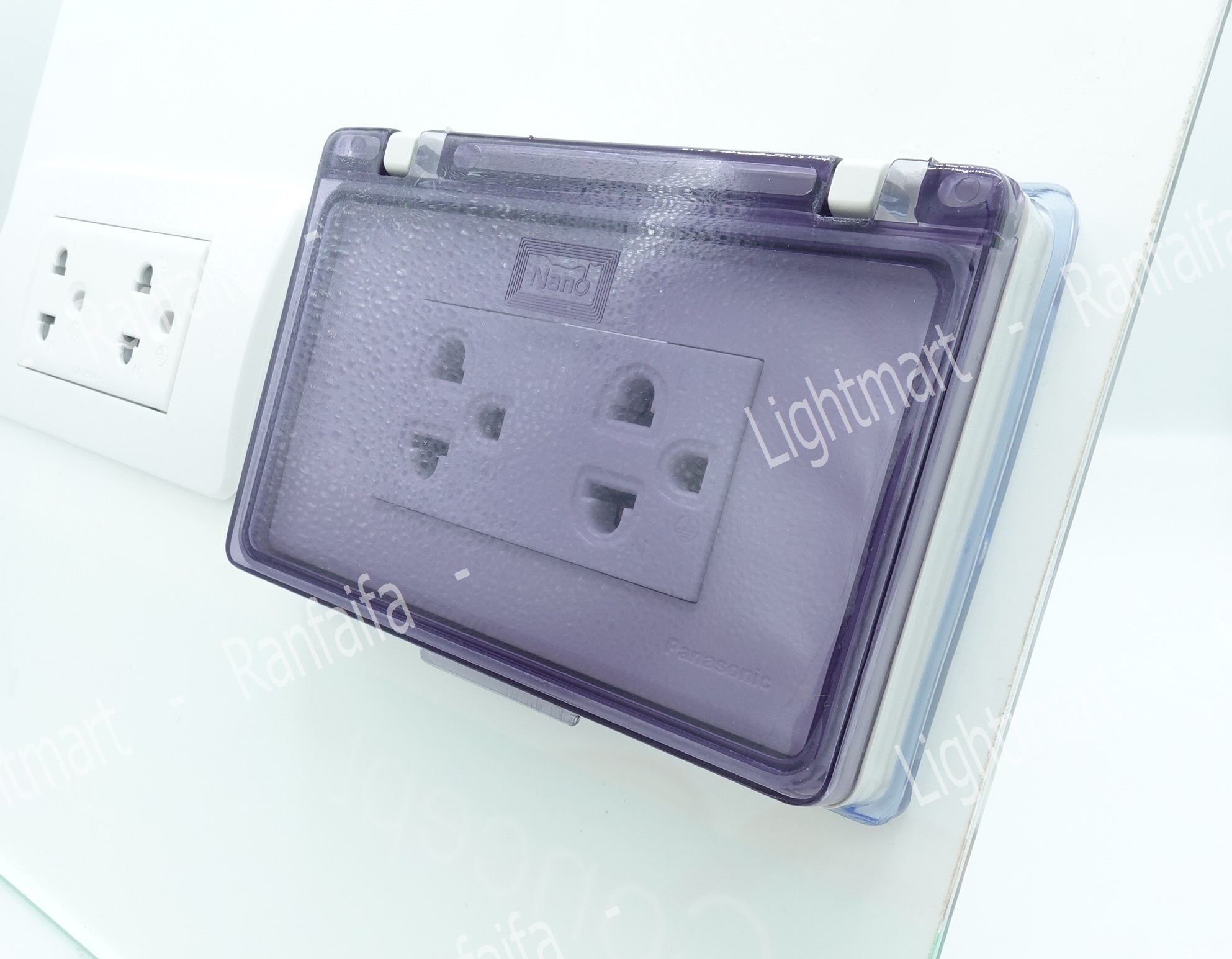 หน้ากากกันน้ำ ฝาเทาใส NANO