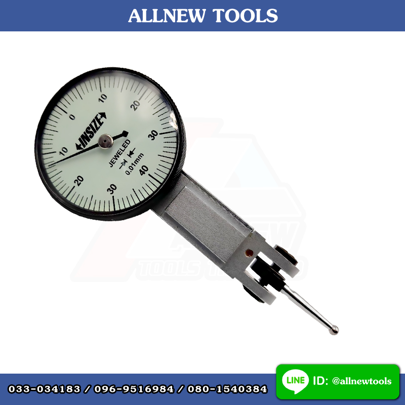 ไดอัลเกจแบบเข็มกระดก INSIZE (อินไซส์) รุ่น 2380-08