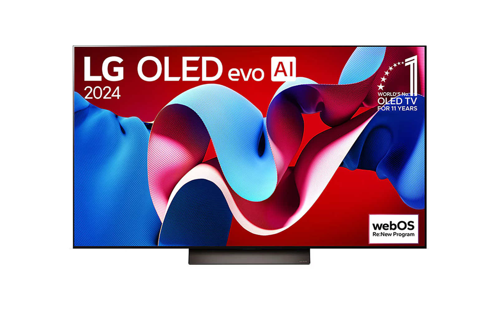 ทีวี 77" LG OLED evo C4 4K Smart TV 2024 รุ่น OLED77C4PSA