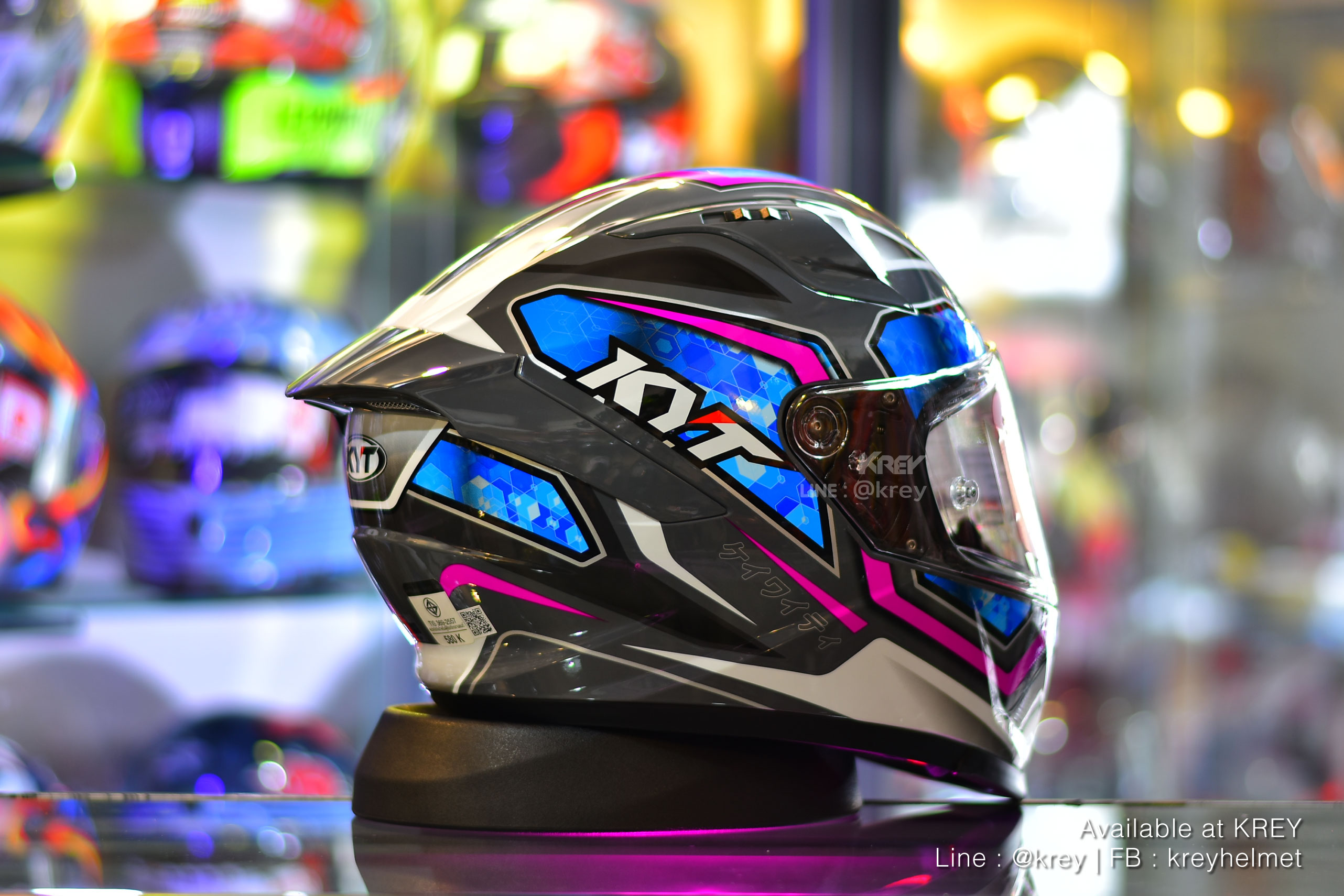 KYT model STRIKER#1 GRL Grey Blue