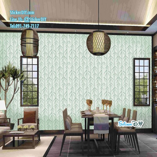 (กว้าง45cm.xยาว10m.)Wallpaper sticker วอลเปเปอร์แบบกาวในตัว SA1102