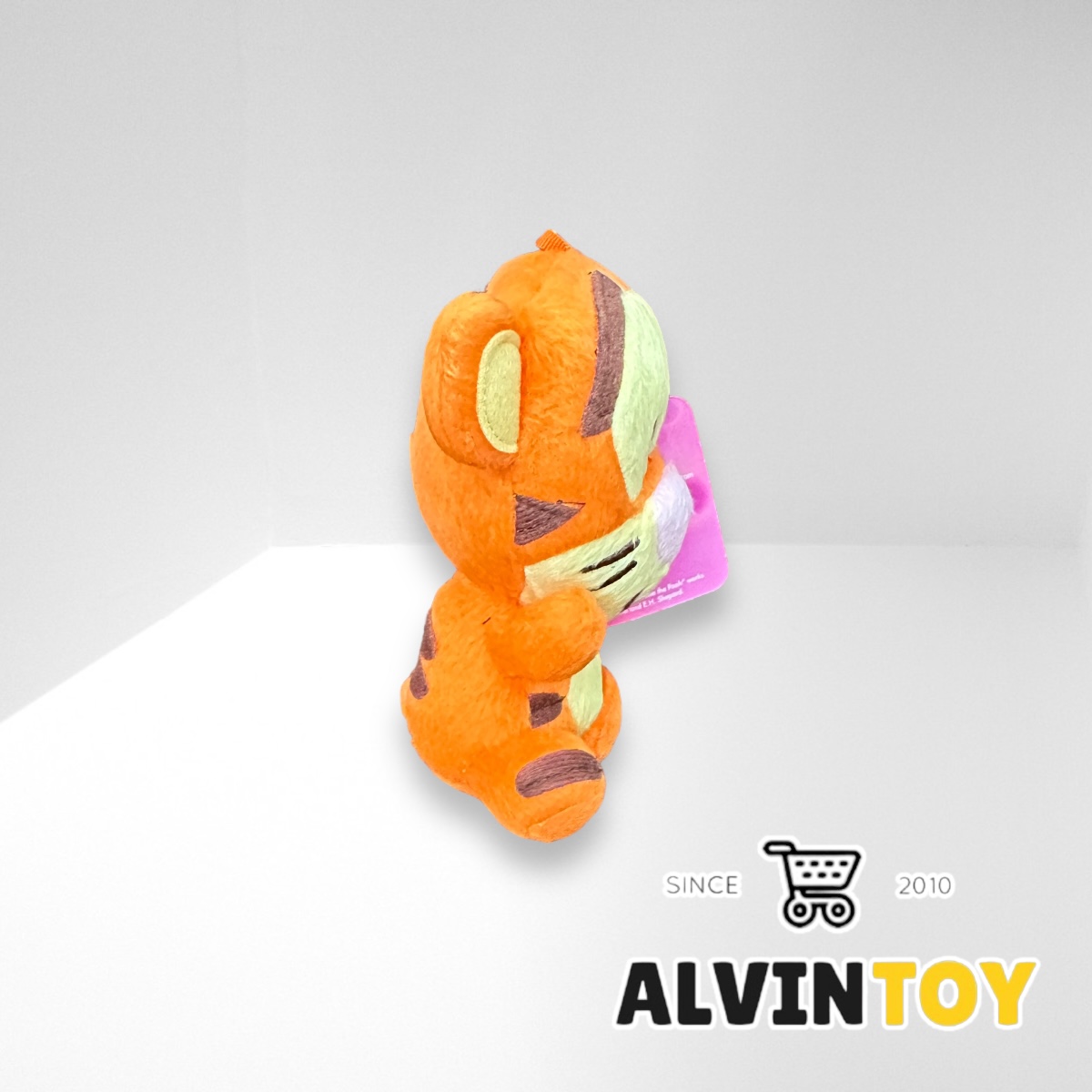 พวงกุญแจ ตุ๊กตา Tigger - เสือทริคเกอร์ 14 ซม. กว้าง 12 ซม.