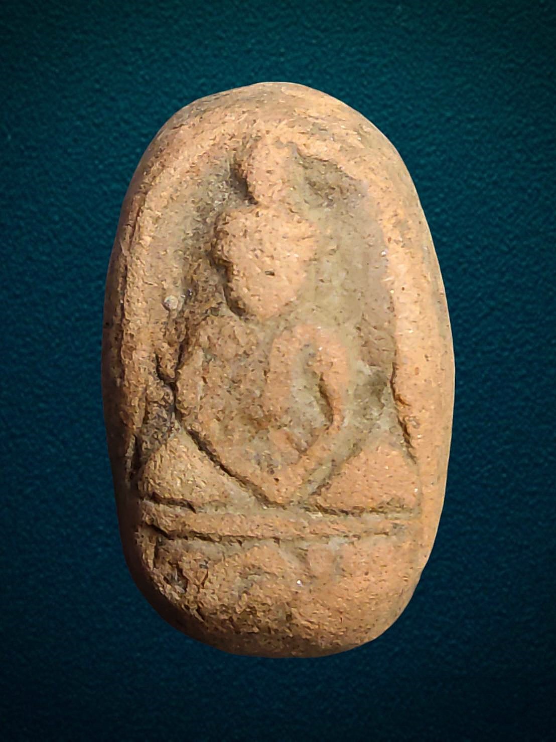 พระกรุ วัดจุฬามณี พิมพ์ชินราชเปลวเพลิงหลังฤาษี เนื้อดิน จ.พิษณุโลก