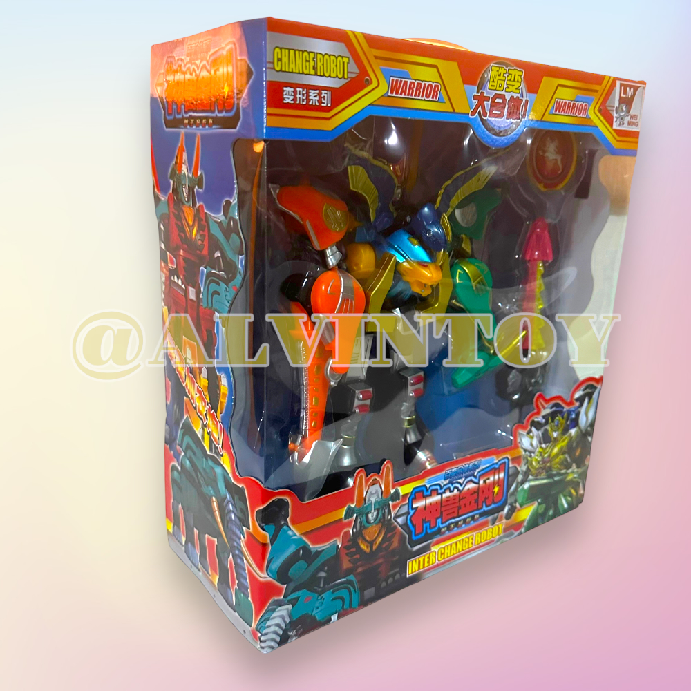 หุ่นยนต์ ประกอบร่าง Inter Change robot หุ่นยนต์แปลงร่าง แยกร่างได้