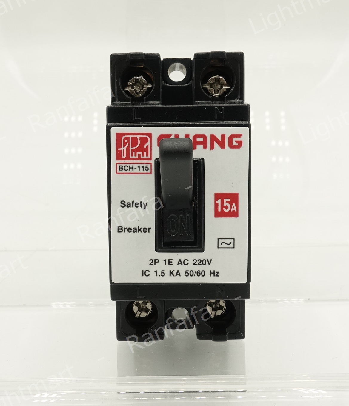 เซฟตี้เบรกเกอร์ 2P 10-30A "ช้าง"