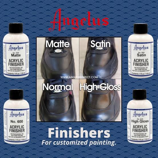 Angelus Acrylic Finisher น้ำยาเคลือบพื้นผิว