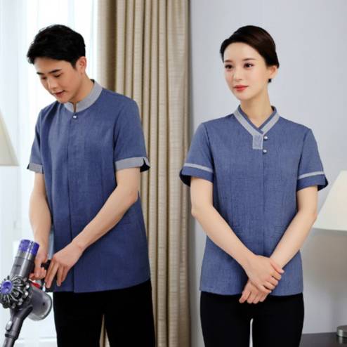 เสื้อแม่บ้านโรงแรม เสื้อพนักงานทำความสะอาด เสื้อพนักงานโรงแรม
