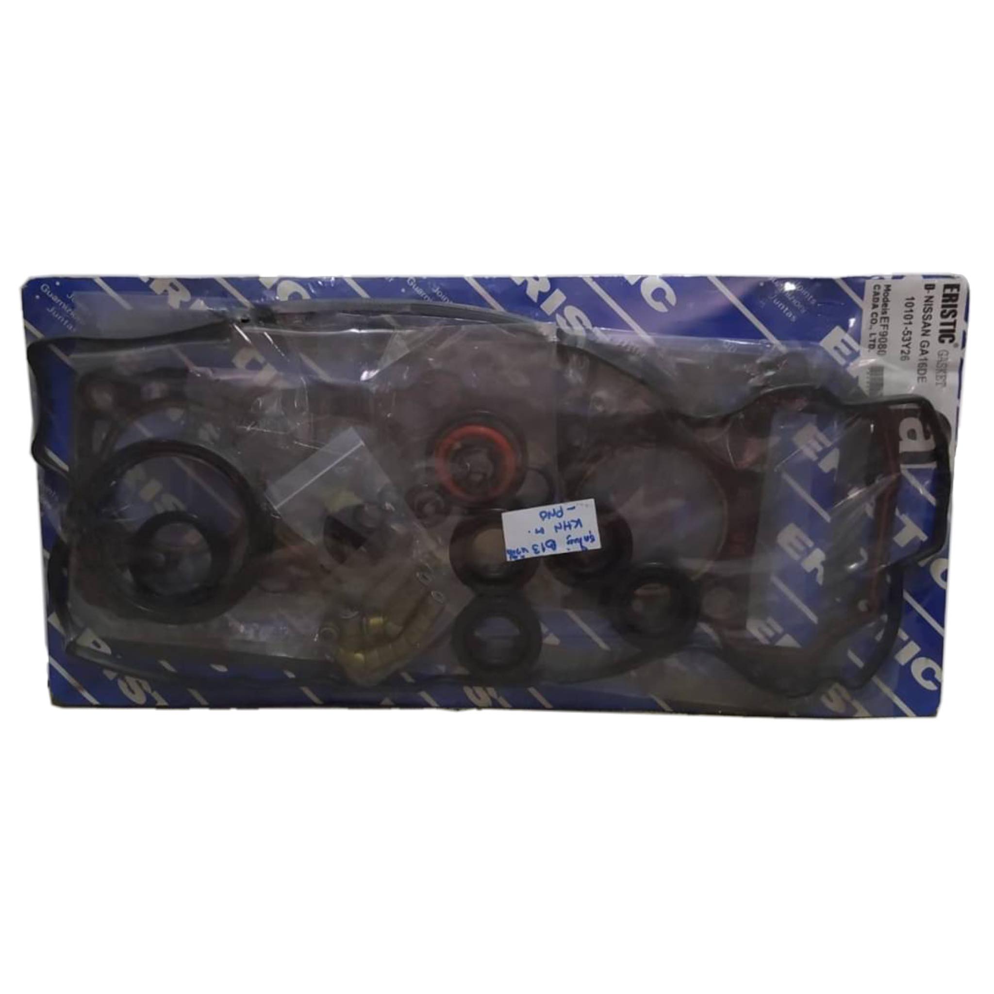 ประเก็นชุดใหญ่ NISSAN GA16DE / B13 / B14 เครื่อง 1.6 หัวฉีด นิสสัน (ชุดใหญ่+ประเก็นฝาสูบ+ซีล) ประเก็นฝาสูบไฟเบอร์ 10101-53Y26 / EF9080 ยี่ห้อ ERISTIC (Head gasket set)