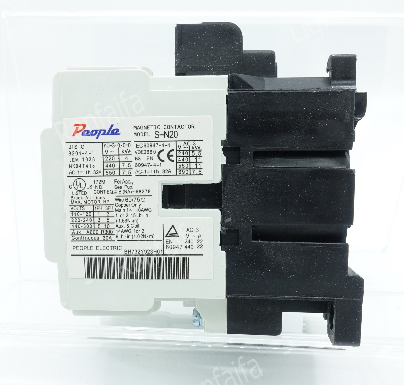 Magnetic Contactors S- N20 Coil 220V (32A) People