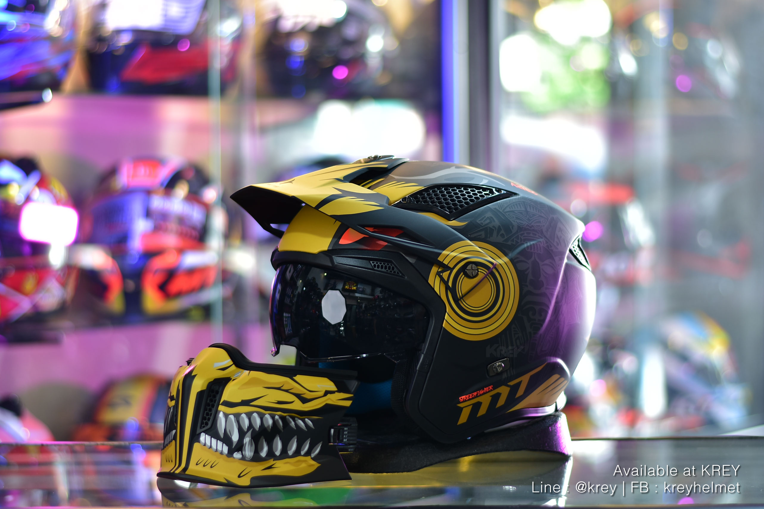 MT model STREETFIGHTER SV : AZTEC MATT YELLOW