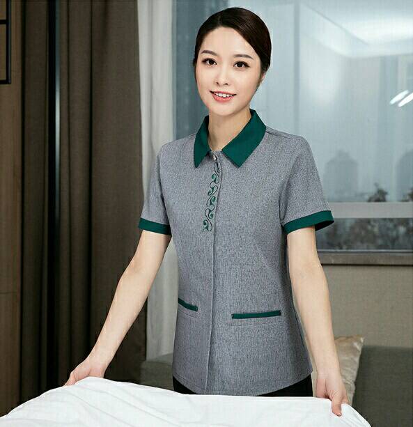 เสื้อแม่บ้าน พ่อบ้าน พนักงานทำความสะอาด